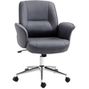 Vinsetto Fauteuil de bureau chaise d'ordinateur ergonomique hauteur ré...