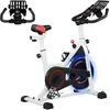 HOMCOM Vélo biking cardio vélo d'appartement écran LCD multifonction s...