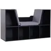 HOMCOM - Bibliothèque - Panneaux de particules - 102x30x61cm - Noir