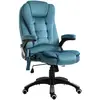 HOMCOM Fauteuil de bureau direction massant chauffant hauteur réglable...