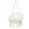 Outsunny Chaise suspendue macramé coton polyester beige