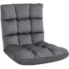 HOMCOM Fauteuil Convertible Fauteuil Paresseux Grand Confort Inclinais...