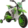 Moto Cross électrique pour Enfant HOMCOM - 3 à 5 Ans - 12 V - Effets l...