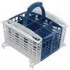 HOTPOINT ARISTON Panier couverts 'bleu satin' avec acces.amovibles pour lave vaisselle
