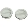 Kit de 2 bouchons rincage blanc pour lave vaisselle indesit scholtes