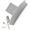Whirlpool Poignee de hublot aluminium lave linge frontal pour lave linge