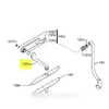 GENERIQUE Bras superieur pour lave vaisselle arthur martin electrolux faure