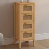 Chiffonnier cannage pour entrée et salle de bain