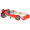 ID MARKET - Lit voiture formule 1 rouge TEDDI 140x70cm