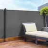 Brise vue - IDMARKET - Gris - 90 gr/m² - 1 x 10 m