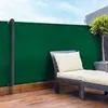 Idmarket - Brise vue renforcé 1,5 x 10 m vert 90 gr/m² classique