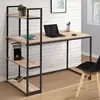 Idmarket - Bureau bibliothèque detroit - Design industriel - Naturel