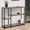 Idmarket - Console étagère bibliothèque detroit design industriel
