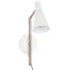Atmosphera - Applique en fer Bren - H. 47 cm - Blanc