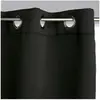Atmosphera - Rideau occultant Louisa - 140 x 260 cm - Noir