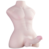 Masturbateur Buste avec Pénis articulé BIG TORSO Sexe de 16cm  