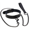 Collier-Laisse PUNK Noir 