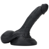 Gode en silicone BIGBAL 14 x 4cm Noir 