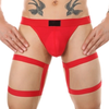 String avec bandes élastiques CLELIO Rouge XXL