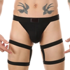 String avec bandes élastiques CLELIO Noir XXL