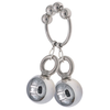 Anneau en métal avec 2 boules WEIGHT HANGER 160g XXL