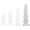 Plug transparent JELWY XL 36 x 9.5cm 