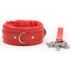 Collier Laisse FUR SWEET Rouge 