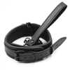 Collier Sm et Laisse noir 