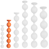 Chapelet anal BULBY BUTT M 30 x 4.7 cm Orange 