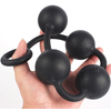 Chapelet anal en silicone QUARTY XL 52 x 6cm 