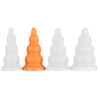 Plug en silicone TOWER M 18 x 8cm 