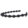 Gode long en silicone THIN BEADS 55 x 2.3cm 