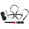 Kit d'Initiation BDSM OBEDIENCE 4 Pièces Noir 