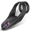 Anneau pénien Vibrant en silicone DUAL VIBE 35mm 