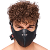 Masque en cuir avec Zip 