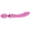 Dildo Wand DOUBLE HEAD 22 x 3.5 cm Rose 
