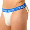 Jockstrap FUKKER Blanc-Bleu M