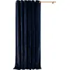 Rideau en velours bleu 137 x 260 cm Dario - Madura