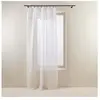 Voilage Panneau Shadow Blanc Et Naturel - Madura