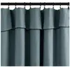 Rideau en lin vert 150x350 Carlina - Madura
