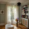 MADURA - Voilage Shadow  en 100% lin vaporeux Blanc Madura