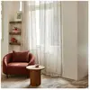 MADURA - Voilage Kavala  en Filet ajouré Naturel 200x295 cm - R2L1 Madura