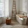 MADURA - Rideau Nikos Tamisant en Jacquard géométrique effet naturel Naturel Madura