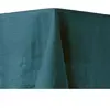 Nappe Rectangulaire Carlina Bleu Vert Et Bourdon Noir - Madura