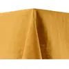 Nappe Rectangulaire Carlina Jaune Ocre Et Bourdon Noir - Madura