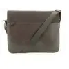 Sac bandoulière Francinel  Besace Toile/Cuir Porto  653112 Marron