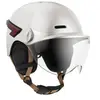 Casque CASR Led Glow crème taille M transparent