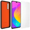 Pack coque TPU et verre trempé pour Xiaomi Mi 9 Lite Noir
