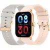 Montre Connectee Echo Rainbow Lite Rose + Bracelet Gris