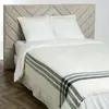 Plaid en Lin Paros, Haomy Pigeon - HAOMY TEXTILE